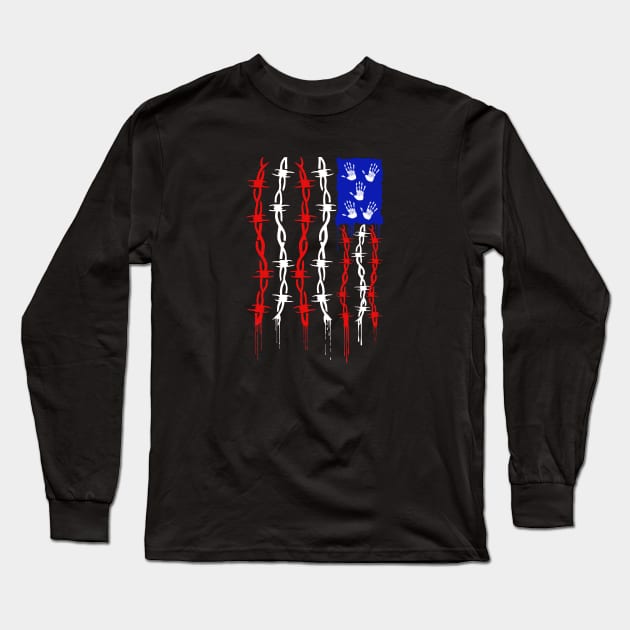 Injustice For All Long Sleeve T-Shirt by redgear96